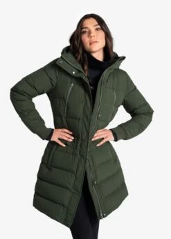 LOLE Katie Edition Winter Down Jacket - Kombu -Lole Fashion Shop LUW0899 V761 7 1900x