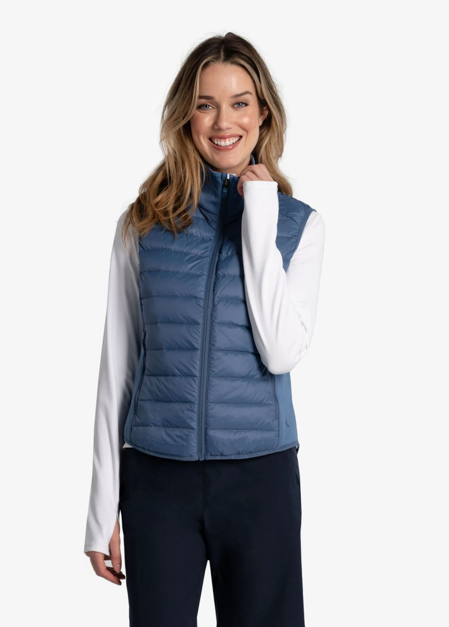 LOLE Just Insulated Vest - Ironstone 1 LOLE Just Insulated Vest - Ironstone