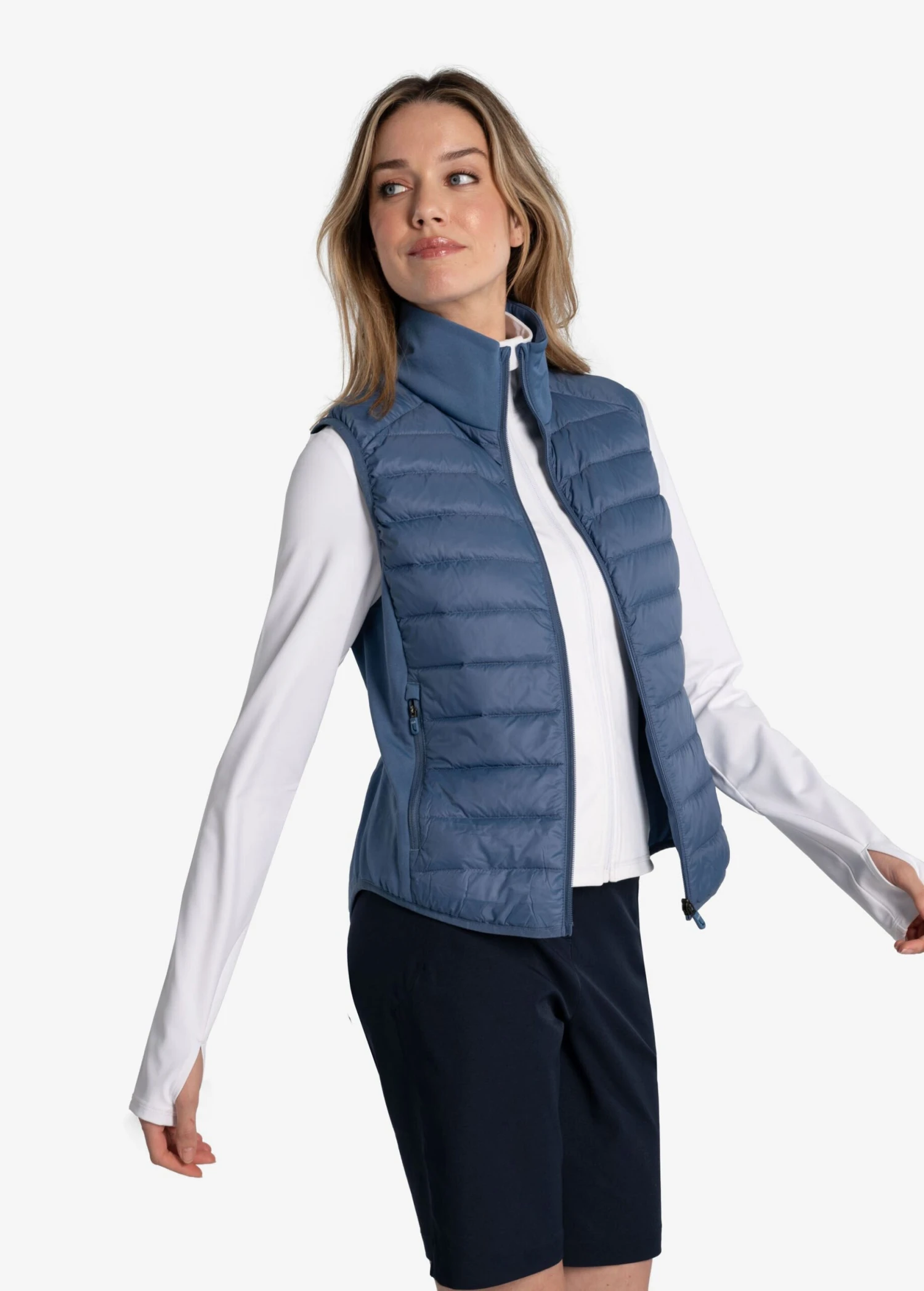 LOLE Just Insulated Vest - Ironstone 2 LOLE Just Insulated Vest - Ironstone - Image 2