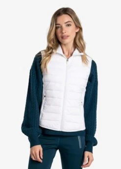 LOLE Just Insulated Vest - White