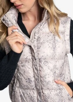 LOLE Rose Edition Synth Down Vest - Bandana Abalone -Lole Fashion Shop LUW0902 G914 5 1900x