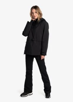 LOLE Olympia Oversized Insulated Jacket - Black -Lole Fashion Shop LUW0903 N415 5 1900x