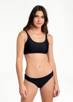 LOLE Wave Bralette Bikini Top - Black