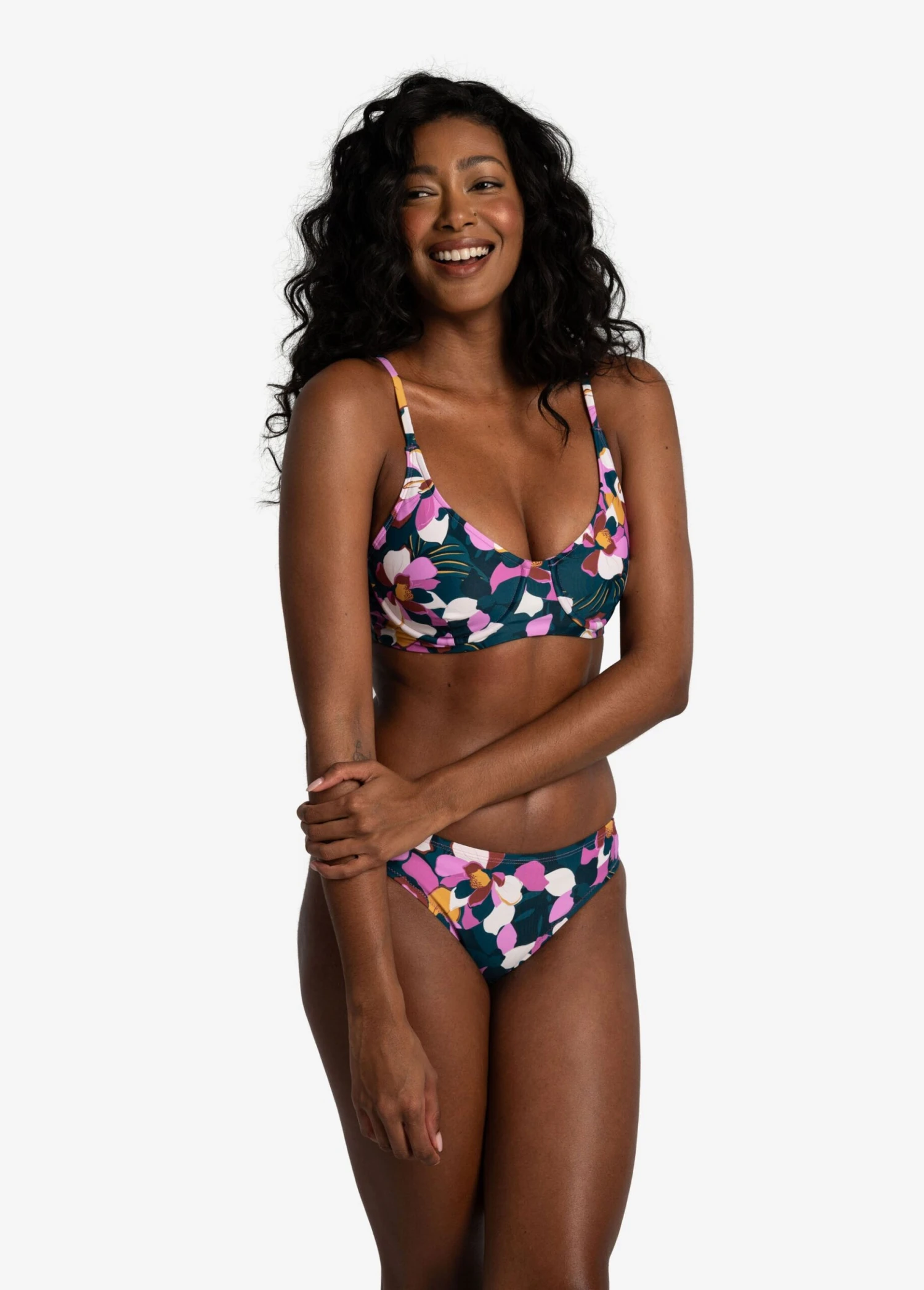 LOLE Amalfi Bikini Top - Rio Floral Crocus 4 LOLE Amalfi Bikini Top - Rio Floral Crocus - Image 4