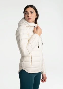 LOLE Emeline Down Jacket - Gardenia -Lole Fashion Shop SSL0088 W432 4 1900x